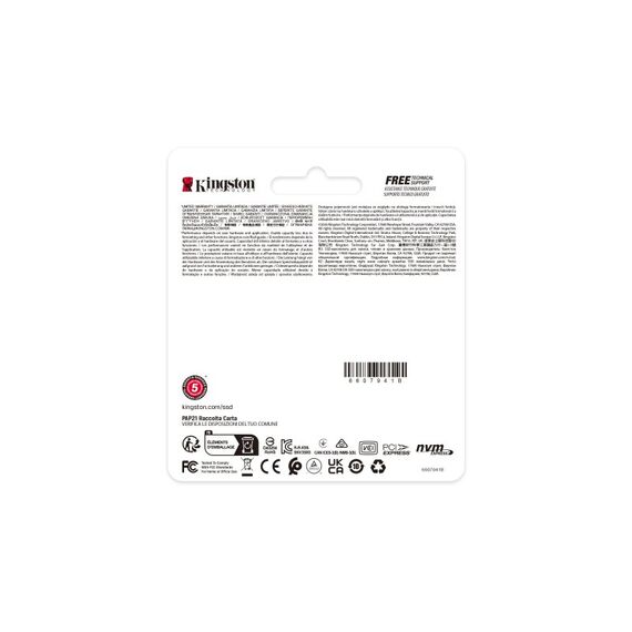 Kingston Technology 1000G NV3 M.2 2230 NVMe SSD, 4 image