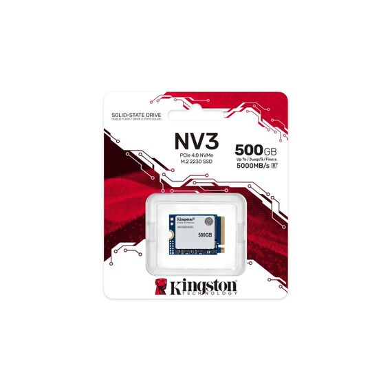 Kingston Technology 500G NV3 M.2 2230 NVMe SSD, 2 image