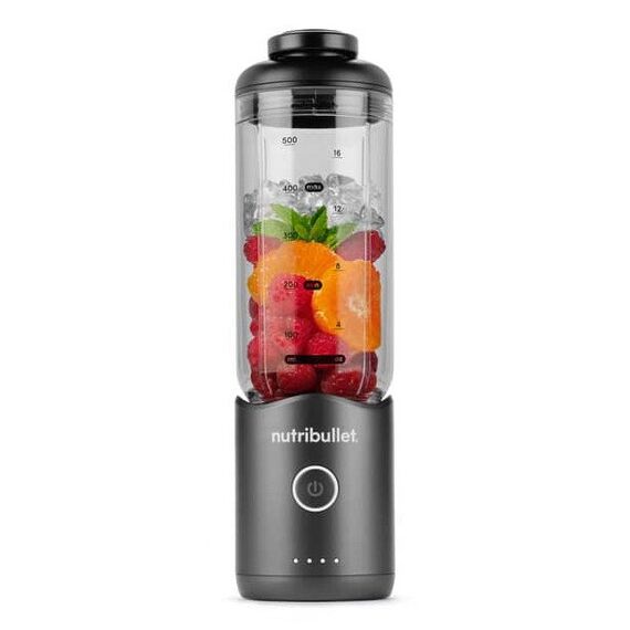 NutriBullet NBP013VT 0,59 l Tragbarer Mixer Grau, Farbe: Grau