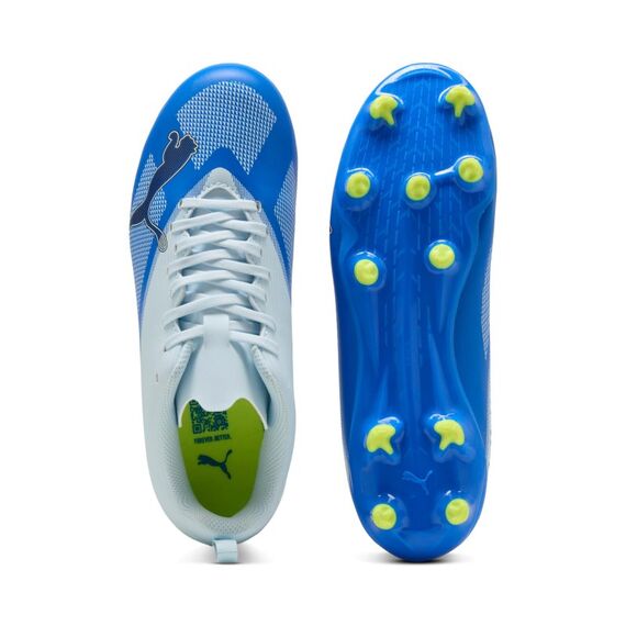 PUMA Ultra 7 Play FG/AG Jr Fußball Unisex Weiß, Blau, 3 image