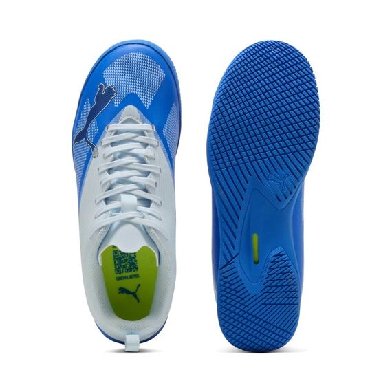 PUMA Ultra 7 Play IT Jr Fußball Unisex Weiß, Blau, 3 image