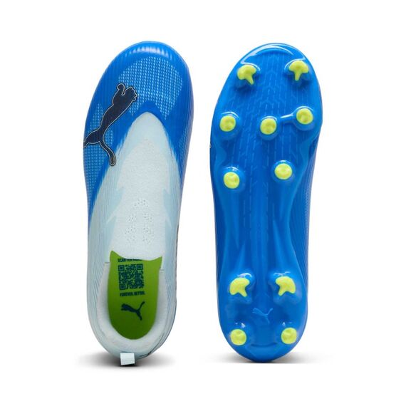 PUMA Ultra 7 Match FG/AG Jr Fußball Unisex Weiß, Blau, 3 image