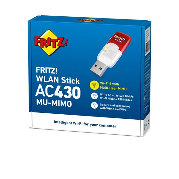 WLAN FRITZ! Stick AC 430 MU-MIMO International 583 Mbit/s, 3 image