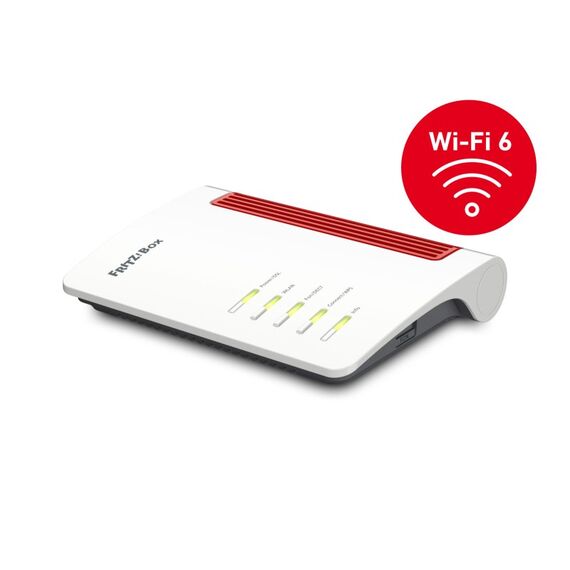 Box FRITZ! 7530 AX WLAN-Router Gigabit Ethernet Dual-Band (2,4 GHz/5 GHz) Weiß, 2 image
