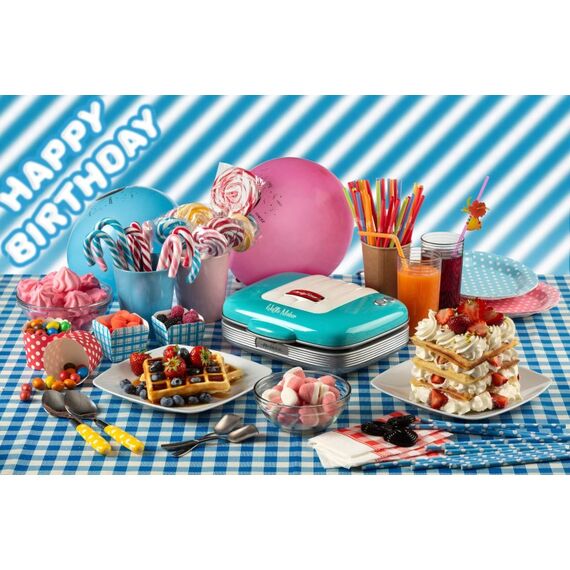 Ariete 1973/01 2 Waffel(n) 700 W Hellblau, 3 image