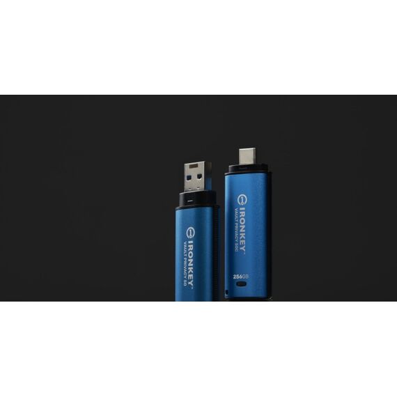 Kingston Technology IronKey 256GB USB-C Vault Privacy 50C AES-256 verschlüsselter, FIPS 197, Kapazität: 256 GB, 6 image