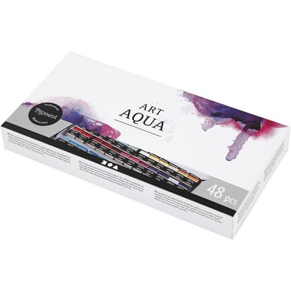 Creativ Company Art Aqua watercolour paints Farbe auf Wasserbasis Multi Palette 48 Stück(e)