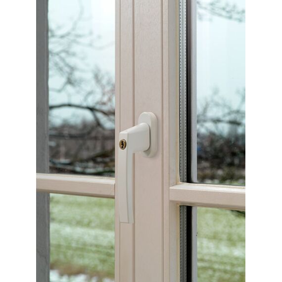 ABUS FG210 S B/SB silber Fenstergriff abschließbar, 2 image