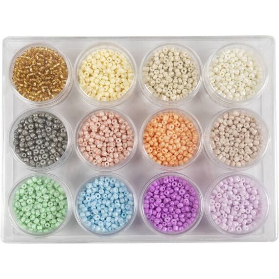 Creativ Company 68235 Perle Glasperle Glas Mehrfarbig 12 Stück(e)