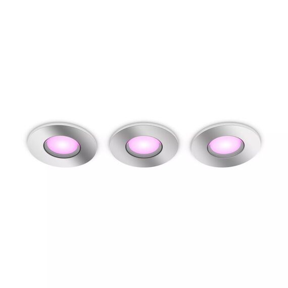 Philips Hue White and Color ambiance 3er-Set Xamento Einbauspot