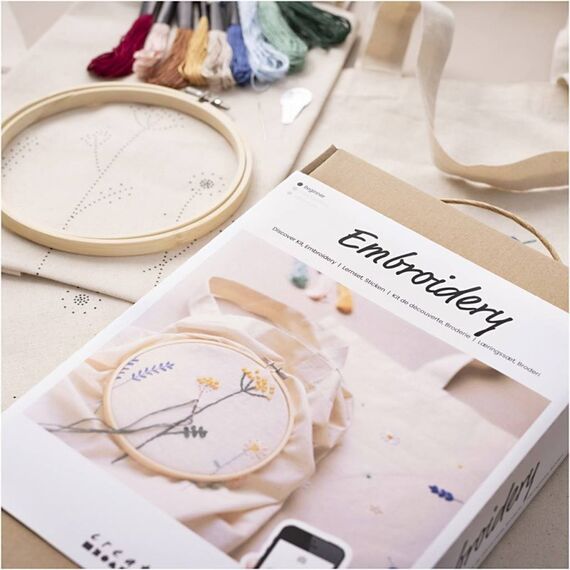 Creativ Company 970851 Stickmuster Blumen, 3 image