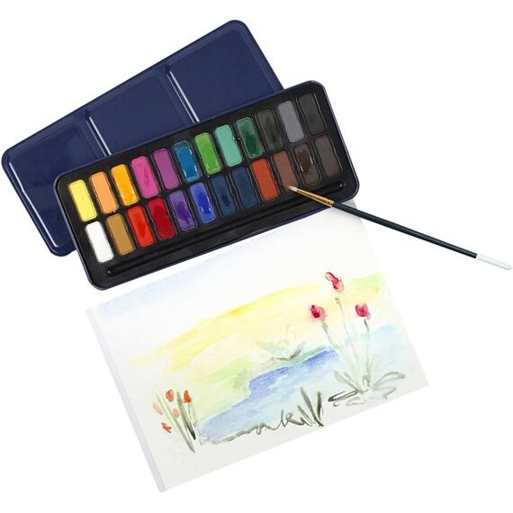 Creativ Company 34237 Farbe auf Wasserbasis Multi Palette 24 Stück(e), 5 image