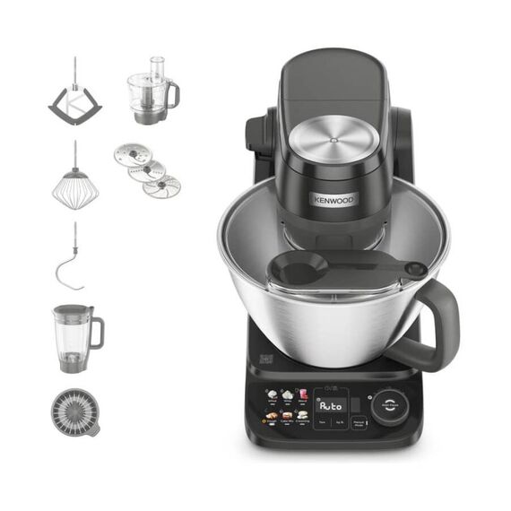Kenwood KHC40.050BK Küchenmaschine 1000 W 4,3 l Schwarz Integrierte Waagen