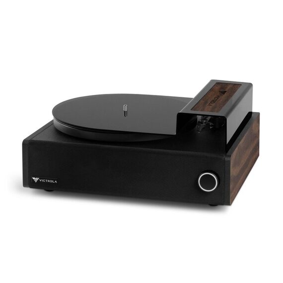 Victrola VPMS-1-ESP Plattenspieler Audio-Plattenspieler mit Riemenantrieb Holz