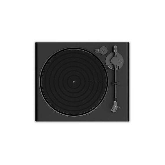 Victrola Hi-Res Onyx Audio-Plattenspieler mit Riemenantrieb Schwarz, Silber, 2 image