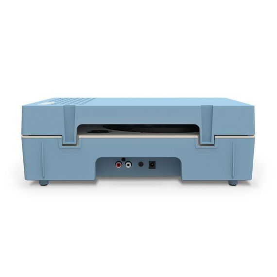 Victrola Re-Spin Audio-Plattenspieler mit Riemenantrieb Blau, Farbe: Blau, 4 image