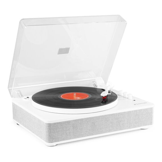 Fenton RP162W Audio-Plattenspieler mit Riemenantrieb Weiß Automatisch, 3 image
