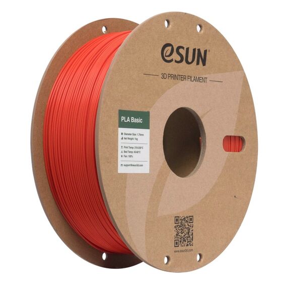 eSUN PLA-Basic Polyacticsäure (PLA) Rot 1 kg