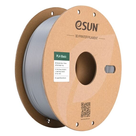 eSUN PLA-Basic Polyacticsäure (PLA) Silber 1 kg
