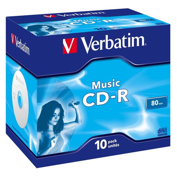 Verbatim Music CD-R 700 MB 16x 10 Stück(e)