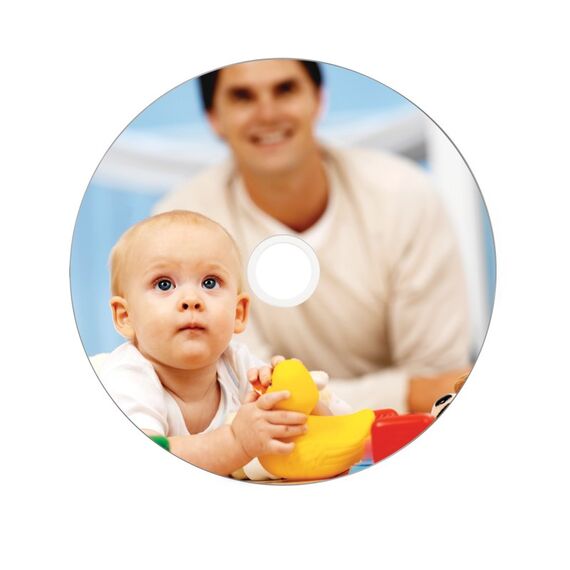 Verbatim CD-R AZO Wide Inkjet Printable no ID 700 MB 52x 50 Stück(e), 4 image