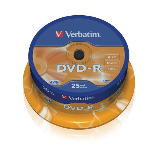Verbatim 43667 4,7 GB DVD-R 25 Stück(e)