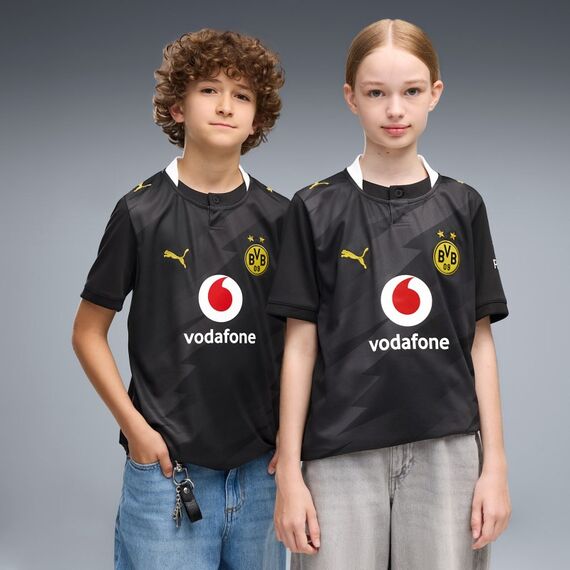PUMA Borussia Dortmund 26/27 Away Jersey Youth T-Shirt Rundhals Kurzärmel Polyester, 2 image