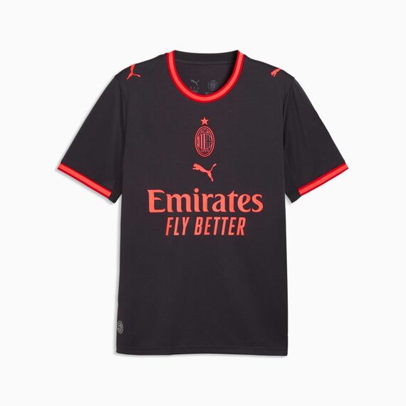 PUMA AC Milan 26/27 Third Jersey T-Shirt Rundhals Kurzärmel Polyester, Elastan