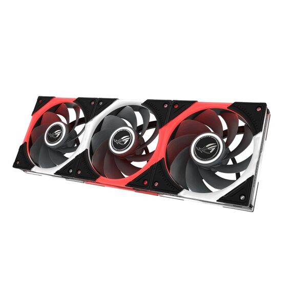 ASUS ROG Eurux GR120 ARGB Reverse Fan - Triple Pack Computergehäuse Ventilator 12 cm Schwarz, Weiß 3 Stück(e), Farbe: Schwarz, Weiß, 2 image