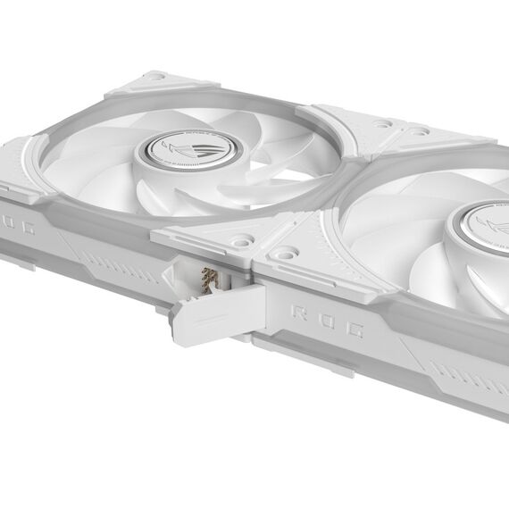 ASUS ROG Eurux GR120 ARGB Reverse Fan White Edition - Triple Pack Computergehäuse Ventilator 12 cm Weiß 3 Stück(e), Farbe: Weiß, 12 image