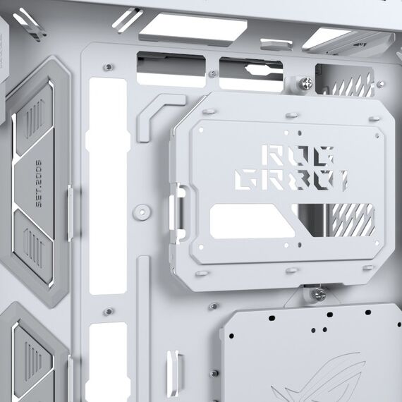 ASUS ROG CRONOX GR801 CURVE TG ARGB WHITE Midi Tower Weiß, Farbe: Weiß, 9 image