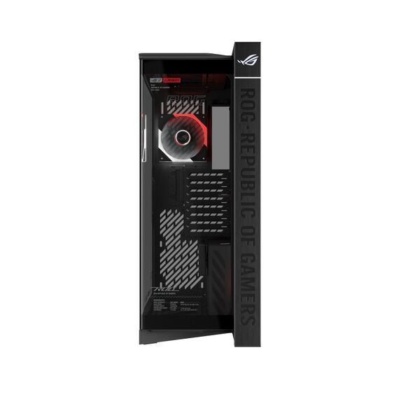 ASUS ROG CRONOX GR801 CURVE TG ARGB BLACK Midi Tower Schwarz, Farbe: Schwarz, 2 image