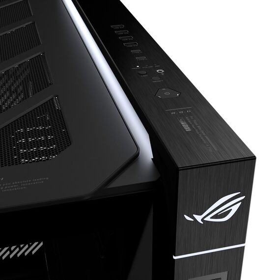 ASUS ROG CRONOX GR801 CURVE TG ARGB BLACK Midi Tower Schwarz, Farbe: Schwarz, 4 image