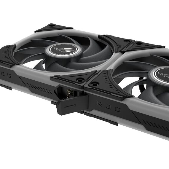 ASUS ROG Eurux GR120 ARGB Fan Single Pack Computergehäuse Ventilator 12 cm Schwarz 1 Stück(e), Farbe: Schwarz, 8 image
