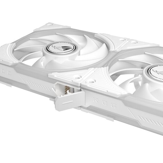 ASUS ROG Eurux GR120 ARGB Fan White Single Pack Computergehäuse Ventilator 12 cm Weiß 1 Stück(e), Farbe: Weiß, 9 image