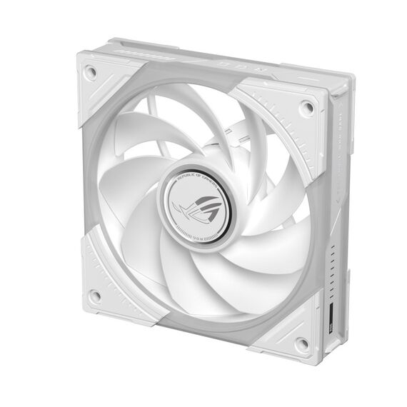 ASUS ROG Eurux GR120 ARGB Reverse Fan White Edition - Single Pack Computergehäuse Ventilator 12 cm Weiß 1 Stück(e), Farbe: Weiß, 4 image