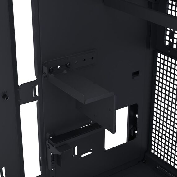 ASUS PRIME AP303 TG Black Midi Tower Schwarz, Farbe: Schwarz, 5 image