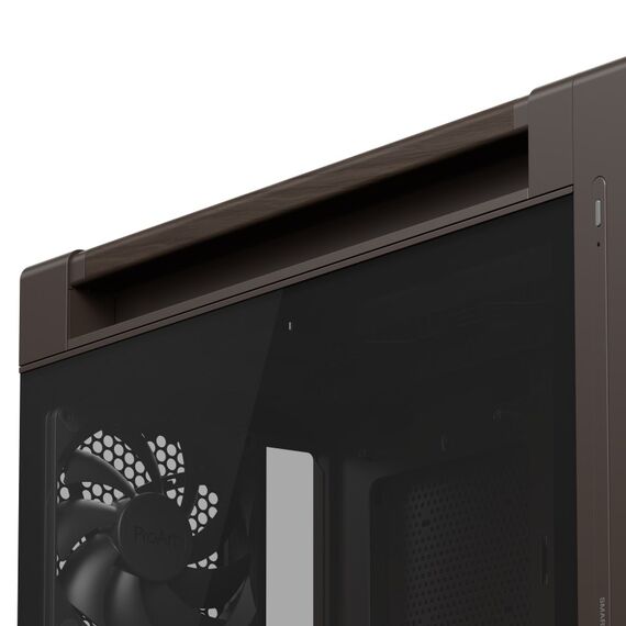 ASUS ProArt PA602 Wood Edition Retro Brown - Tempered Glass Panel Midi Tower Braun, 9 image