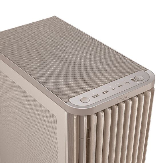 ASUS Proart PA401 Wood Mesh PWM Beige Tower, 2 image
