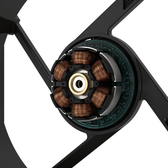 ASUS ProArt PF120 Fan PWM Black 3in1 Computergehäuse Ventilator 12 cm Schwarz 3 Stück(e), 6 image