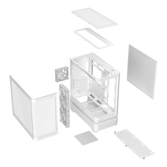 ASUS PRIME AP304 TG ARGB WHITE Weiß, Farbe: Weiß, 14 image