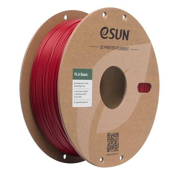 eSUN PLA-BASIC175O-FR1Y1 3D-Druckmaterial Polyacticsäure (PLA) Rot 1 kg