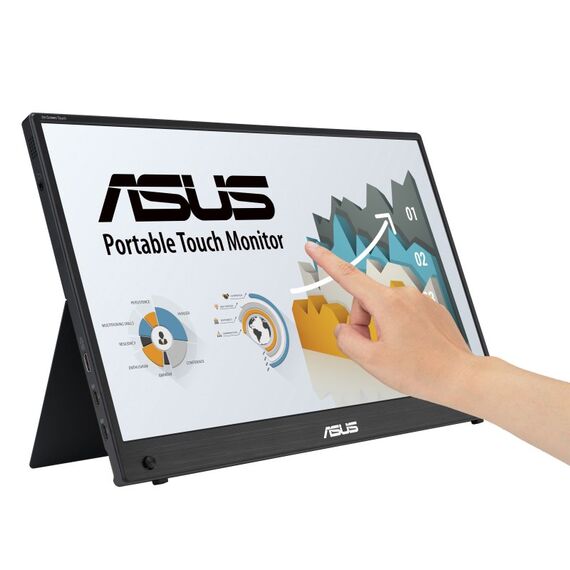 ASUS ZenScreen MB16AHT Computerbildschirm 39,6 cm (15.6") 1920 x 1080 Pixel Full HD Touchscreen Schwarz, 4 image