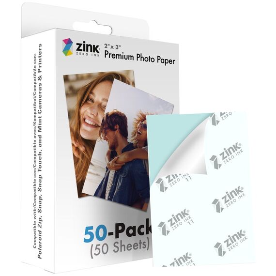 Polaroid Zink Premium Fotopapier 2x3" (50)