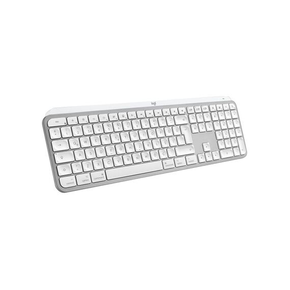Logitech MX Keys S for Mac Tastatur Büro RF Wireless + Bluetooth QWERTZ Schweiz Aluminium, Weiß, 3 image