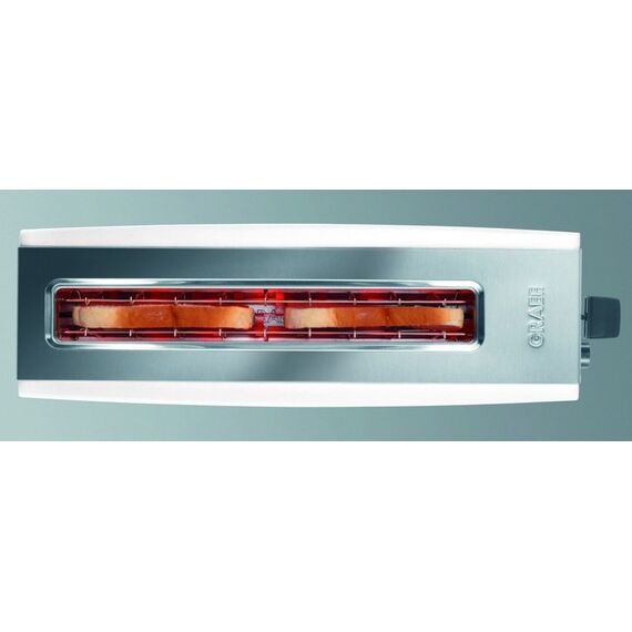 Graef TO 91 Toaster 1 Scheibe(n) 880 W Edelstahl, Weiß, 6 image
