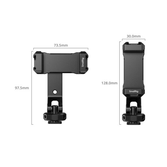 SmallRig 6661 Halterung Passive Halterung Handy/Smartphone Schwarz, 2 image