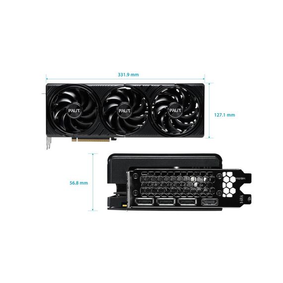 Palit GeForce RTX 5080 Infinity 3 OC NVIDIA 16 GB GDDR7, 3 image