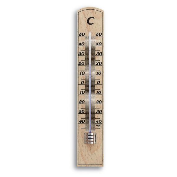 TFA-Dostmann 12.1004 Flüssigkeitsumgebungs-Thermometer Drinnen/Draußen Buche