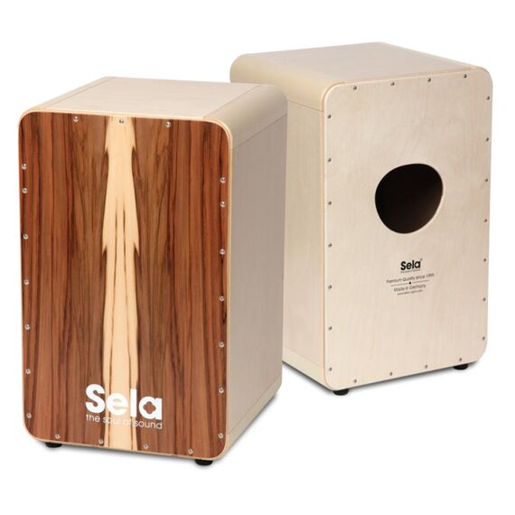 Sela SE-002A Cajón-Trommel Holz